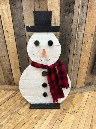 Large Floor Standing Snowman