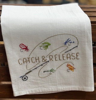 Embroidered Flour Sack Towels 27X27