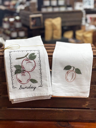 Embroidered Towel Set-Days of Week
