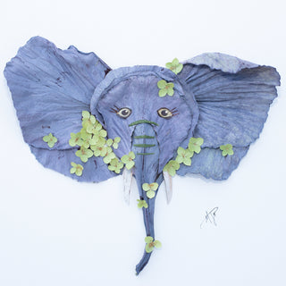 Nature art print: elephant