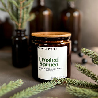 Frosted Spruce  Scented Candle - 12 oz