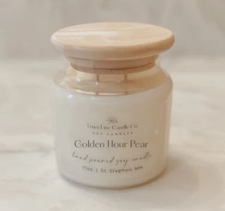 Golden Hour Pear Soy Candle