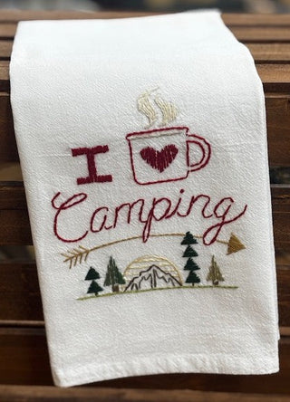 Embroidered Flour Sack Towels 27X27