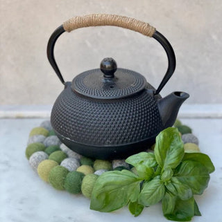 Wool-Felted Trivet 9" Assorted