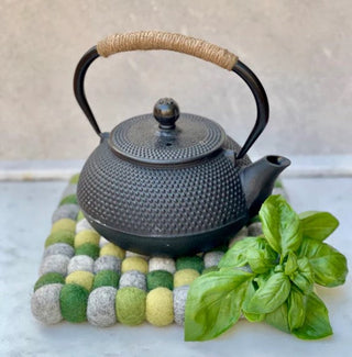 Wool-Felted Trivet 9" Assorted