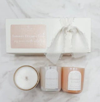 Summer Dreams Trio Candle Collection