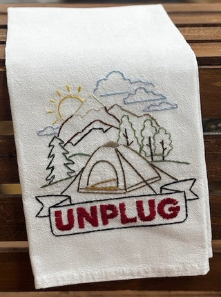 Embroidered Flour Sack Towels 27X27
