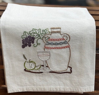 Embroidered Flour Sack Towels 27X27