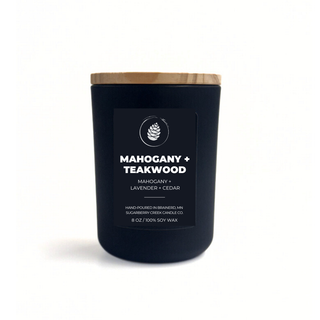 Mahogany + Teakwood Candle