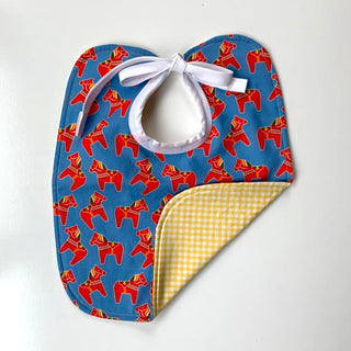 Dala Horse Bib