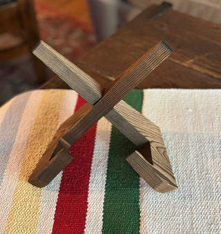 Paddle Display Wooden Criss Cross
