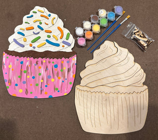Cupcake DIY Painting kit