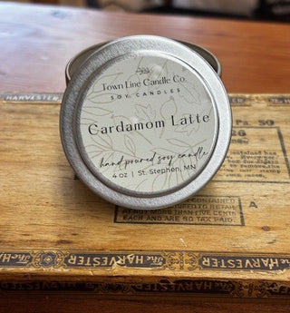 Travel Candle Tin-Cardamom Latte