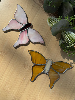 Stained Glass Moth - Pink