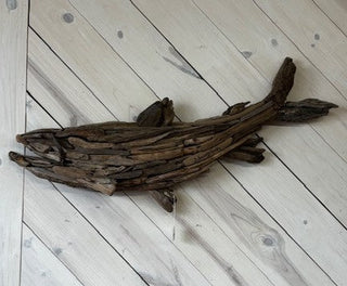 2-D Driftwood Fish