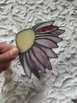 Stained Glass Cone Flower - Purple