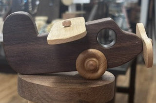 Wooden Toy Car - Airplane