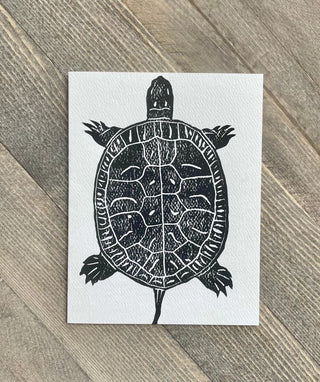 The Turtle Stamped Card