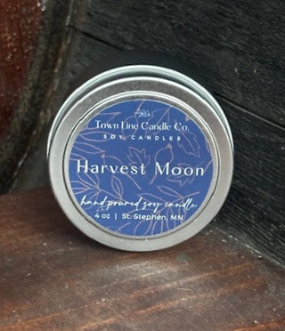 Travel Candle Tin-Harvest Moon