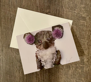 Koala Nature Art Card