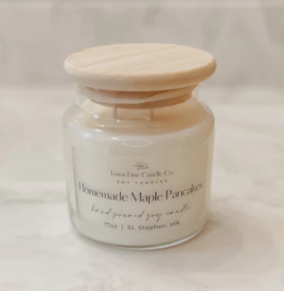 Homemade Maple Pancakes Soy Candle