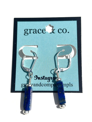 Lapis  Earrings