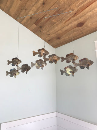Bluegill School Mobile Sculpture