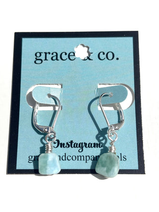 Larimar Earrings