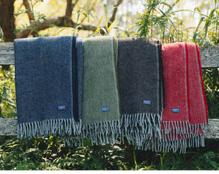 Ashby Twill Wool Throw