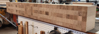 Butcher Block Mantle
