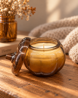 Flirting with Fall Mini Pumpkin Soy Candle