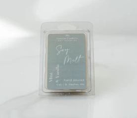 Soy Wax Melts-Mint+Vanilla