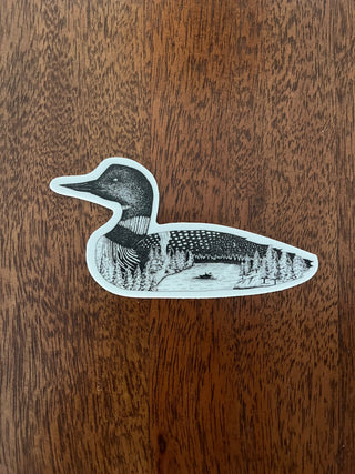 Loon Sticker