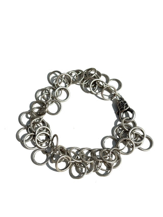 Silver Rings Bracelet
