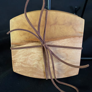 Coaster Set Maple/Gold