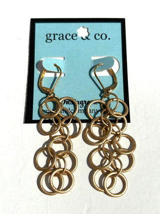 Gold Rings  Earrings