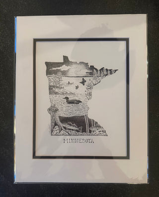 11 x 14 BWCA MN White