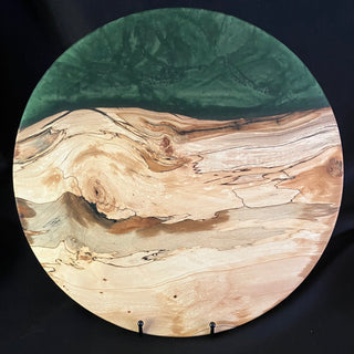 Lazy Susan Maple/Green