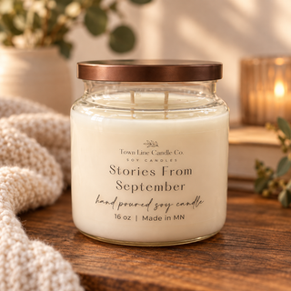 Stories from September Soy Candle