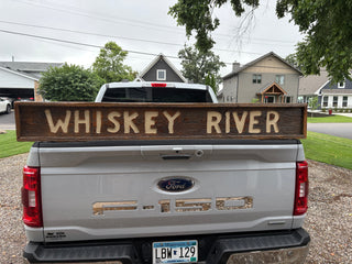 Whiskey River signage