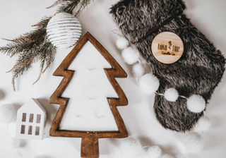 Dough Bowl Candle-Christmas Tree Mini