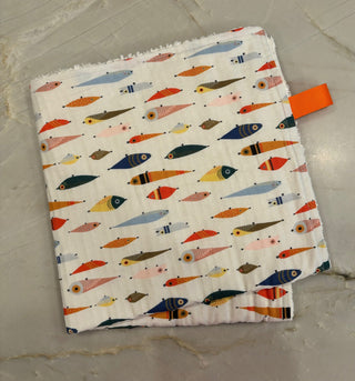Fishing Lures Snuggle Blanket