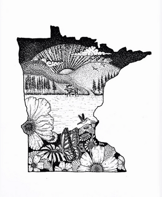 8x10 MN Print