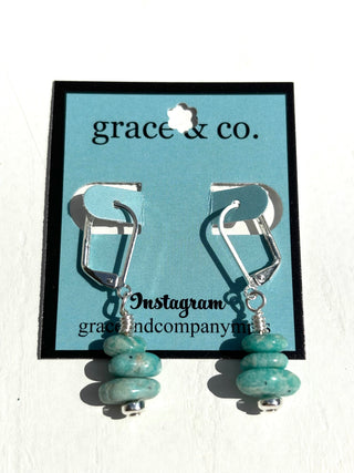 Stacked Amazonite Pebbles