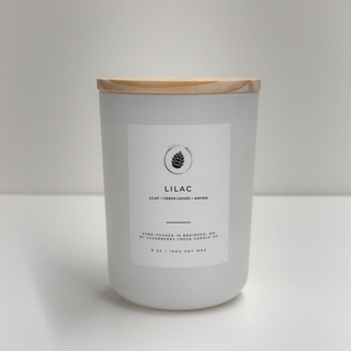 Lilac Candle