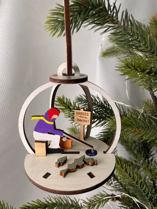 Ice Fishing Globe