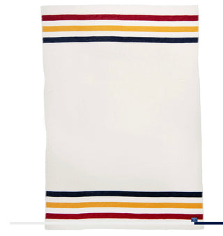 Frontier Wool Throw Bone White
